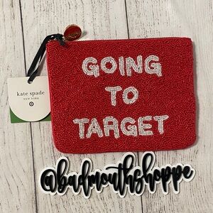 *Going to Target Beaded Clutch - kate spade new york x Target in Red/White